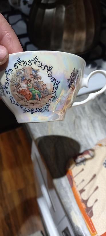 Qab-qacaq və mətbəx ləvazimatları: Çay dəsti, Farfor, Almaniya — 3