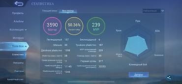 Аксессуарлар: Аккаунт Mobile Legends с развитым игровым прогрессом и коллекцией — 9