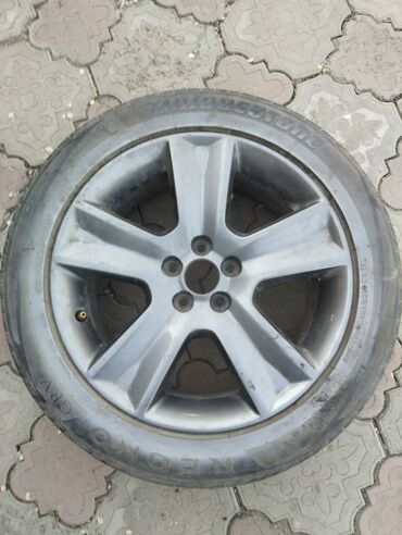 титан на субару: Литые Диски R 17 Subaru, 1 шт, отверстий - 5, Б/у