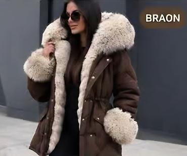 Ženske zimske jakne sa bogatim krznom ❄️ Cena 9200 🧥 Boje: zelena na lalafo.rs Ženske zimske jakne sa bogatim krznom ❄️ Cena 9200 🧥 Boje: zelena