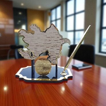 набор инструментов в баку: Məhsul: Masaüstü dəftərxana dəsti – Azərbaycan xəritəli pen-holder