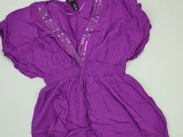 fioletowa sukienki wieczorowa: Bluzka Damska, H&M, S, stan - Bardzo dobry