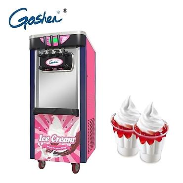 Dondurma aparatları: Dondurma aparatı Goshen 3 rəngli Yumşaq Dondurma Maşını ✅️ Stolüstü — 25