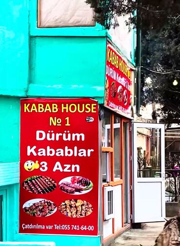 Restoran, kafelər: Obyekt icareye verilir 500 AZN. Hazir Bizness kimi 2000 AZN satilir