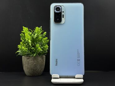 компьютерные мыши logicfox: Redmi, Redmi Note 10 Pro, Колдонулган, 128 ГБ, түсү - Көгүлтүр, 2 SIM