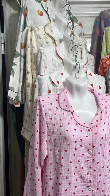 Пижамы: Пижама, Муслин, Китай, На пуговицах at lalafo.kg — 6 Пижамы: Пижама, Муслин, Китай, На пуговицах — 6