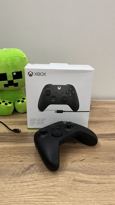 джойстик дуалшок 3: Геймпад Xbox Wireless Controller (черный) с кабелем USB‑C -