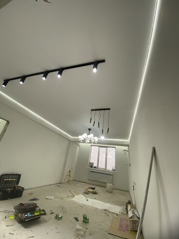 Натяжной потолок: Натяжной потолок 3D потолки, Глянцевое, Матовое Бесплатная консультация, Бесплатный замер, Гарантия — 7