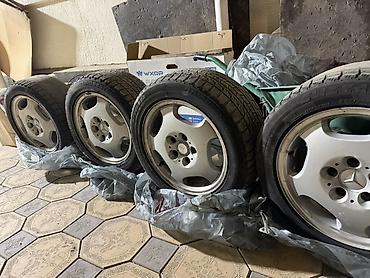 диск 16 мерс: Колеса в сборе 225 / 50 / R 16, Зима, Б/у, Комплект, Легковые, Литые, отверстий - 5 — 2