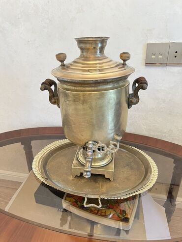 Samovarlar: Elektrikli samovar – dekorativ klassik dizayn - Material — 14