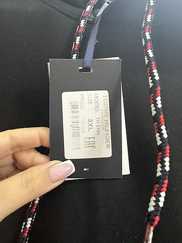 kişi geyimi: Svitşot, Tommy Hilfiger, XL, rəng - Qara — 2