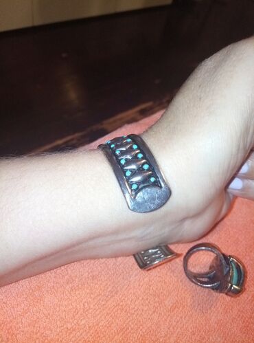 Narukvice: Podesiva narukvica, rodijum: ne tamni, + poklon prstenčić fi 18 Oba — 9