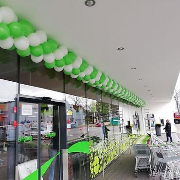 Изготовление рекламных конструкций: | Арки, | Монтаж — 16