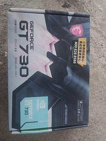 korg pa x5: Videokart NVidia GeForce GT 730, < 4 GB, İşlənmiş — 4