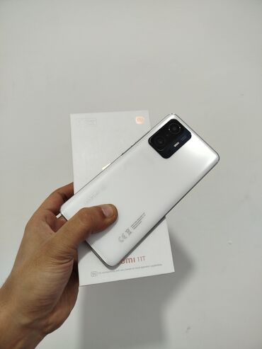 Xiaomi: Xiaomi 11T, 128 GB, rəng - Ağ, 
 Barmaq izi, Face ID