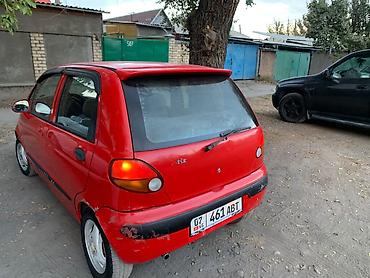 пантера сдив: Daewoo Matiz: 1998 г., Автомат, Бензин, Хэтчбэк — 6