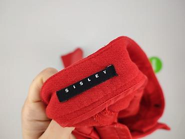 czerwone rurki: Sisley, Spodnie materiałowe damskie, rozmiar XS — 4