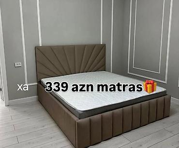 bir tanka doşək almaq: – İkinefəsli yataq üçün ortopedik matras – Üst hissə naxışlı — 1