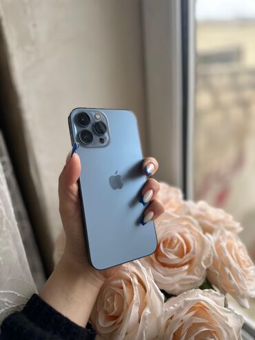 honur telfon: IPhone 13 Pro Max, 128 GB, Gümüşü