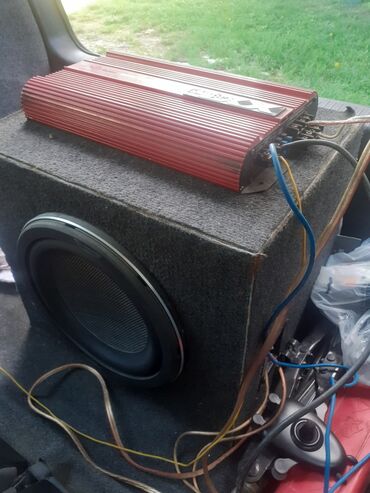 vintage philips speakers: Vufer kenvud karbon membrana profesionalni pravih 1000w sa pojačalom