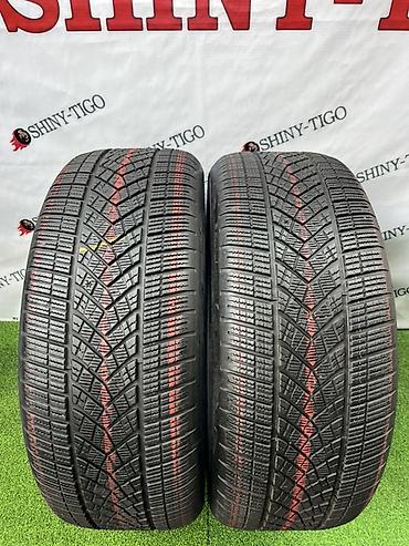 Шины 255 / 45 / R 21, Зима, Б/у, Пара, Внедорожные (АТ/МТ), Германия, Bridgestone