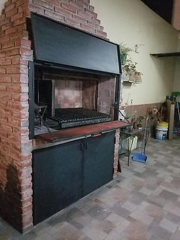 Садовая мебель: Уличные кухни/беседки под навесом в современном стиле делаем — 22