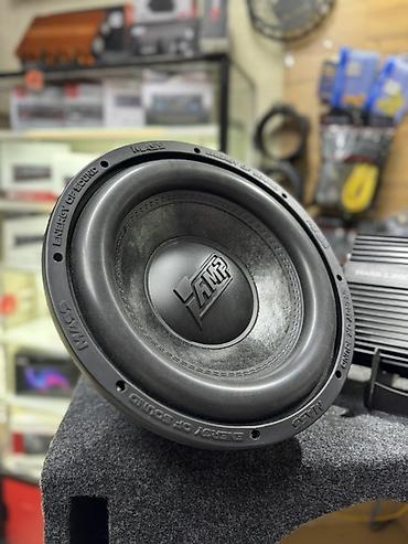 Сабвуферы для авто: Комплект автозвука AMP MASS Состав: - Сабвуфер AMP MASS 500 12D2 V2 — 13