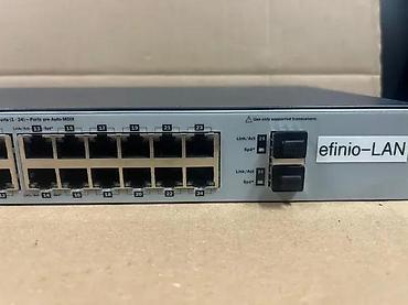 Modemi, ruteri i mrežni uređaji: HP 1810-24G v2 Switch (J9803A) – gigabitni, rack-mount upravljivi svič — 11