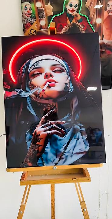 Картины: Неоновые картины эпоксидный смолой на заказ | Бишкек Индивидуальные — 8