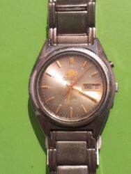 Eynəklər: İşlənmiş, Qol saatı, Orient, rəng - Gümüşü