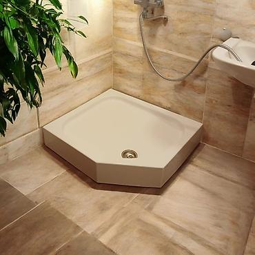 Duş poddonları: Duş kabini üçün fiber akril poddonlar. Bazar dəyərindən ucuz satılır — 6