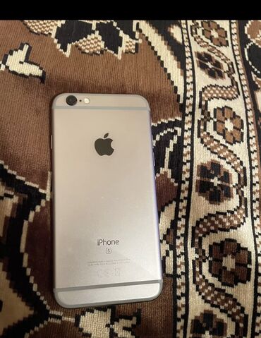 iphone 2: IPhone 6s, 128 GB, Gümüşü, Zəmanət, Barmaq izi, Simsiz şarj