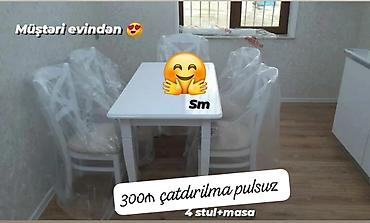 bagca ucun stol stul: Masa desti yeni — 1