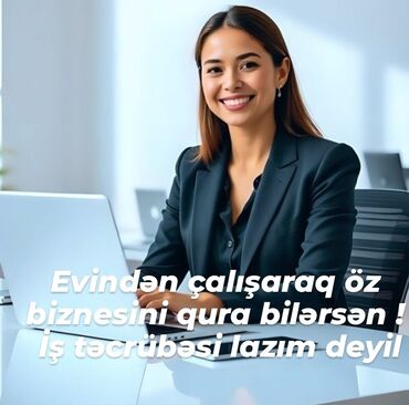 Təlim, kurslar: Evdən işləmək imkanı verən bu xidmət, öz biznesini qurmaq istəyənlər