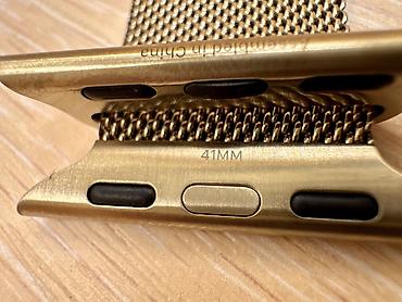 Акылдуу сааттар: Продаю оригинальный ремешок для Apple Watch - Milanese loop yellow — 6