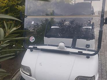 Microcar: Elektrik qolf karı – 2+2 yerlik, ağ rəng Xüsusiyyətlər: - Elektrik — 2