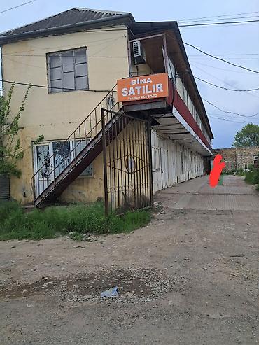 1 однокомнатная квартира: Satılır: İki mərtəbəli kommersiya təyinatlı bina Xüsusiyyətlər: - 2 — 1