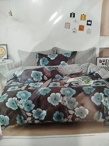 5d posteljine: Posteljina - Komplet za Dve Osobe Tirkiz 🛏️💙 Novo, u originalnom — 1