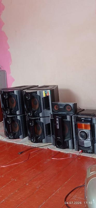 səs yazan yüklə: Sony ev audio sistemi – güclü çoxkomponentli Hi‑Fi dəst - — 1
