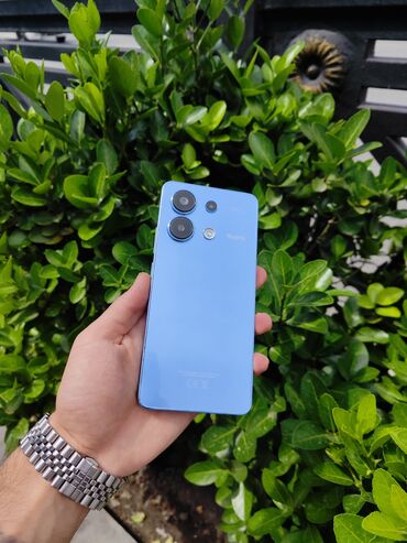 xiaomi mi5: Xiaomi Redmi Note 13, 128 GB, rəng - Mavi, 
 Barmaq izi, Face ID
