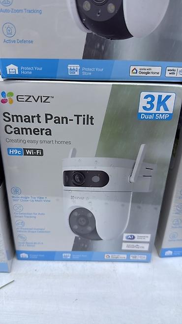 EZVIZ H9c Smart Pan‑Tilt Camera (3K Dual 5MP), Wi‑Fi - Разрешение 3K at lalafo.kg EZVIZ H9c Smart Pan‑Tilt Camera (3K Dual 5MP), Wi‑Fi - Разрешение 3K