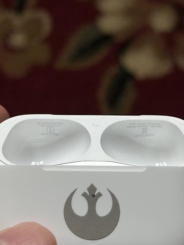 samsung a12: Беспроводные вакуумные наушники, Apple, AirPods Pro 2, Б/у — 7