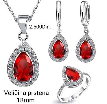 neo sat: Elegantni posrebreni setovi nakita u tri boje sa žigom S925 od — 3