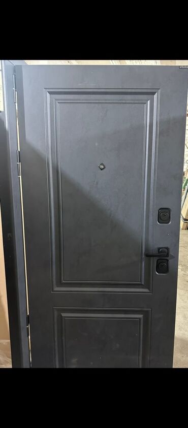 Giriş qapıları: Blok üçün Yeni Giriş qapısı 100x210 sm Çərçivə ilə, Zəmanətli, Ödənişli quraşdırma, Pulsuz çatdırılma — 10