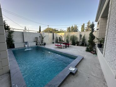 Bağ evlərinin kirayəsi: 120 kv. m, 4 otaqlı, Hovuzlu, İşıq, Artezian quyusu, Telefon — 4