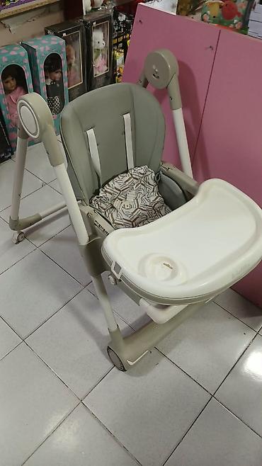 Uşaq yemək stulu – Kidilo - Rahat və geniş oturacaq: yumşaq döşəmə