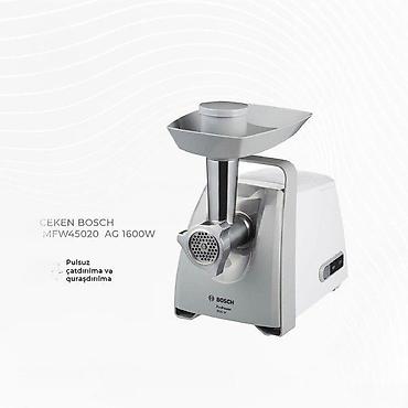 Ət çəkən maşınlar: Ətçəkən "Bosch MFW45020 (Ağ, 1600W)"Kreditlə ayda sadəcə 14.74 AZN — 1