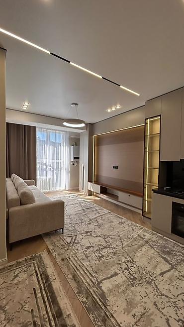 Продажа квартир: 2 комнаты, 50 м², Уметалиева/Фрунзе Элитка, 4 этаж, Дизайнерский ремонт — 1