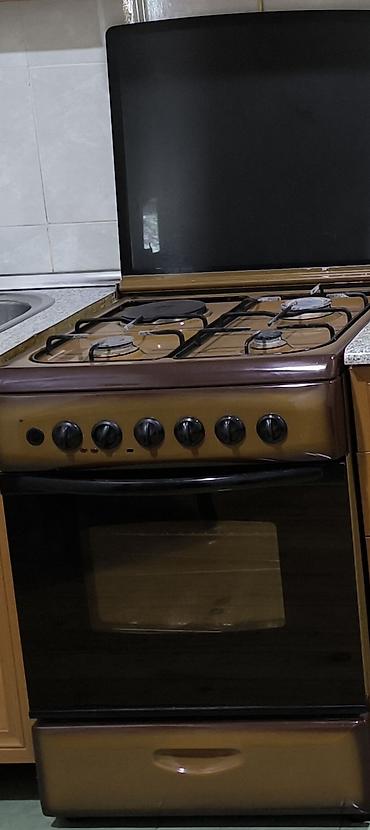Комбинированные плиты: Qaz plitəsi və soba kombinasiyası - 4 gözlü qaz ocağı: müxtəlif — 1