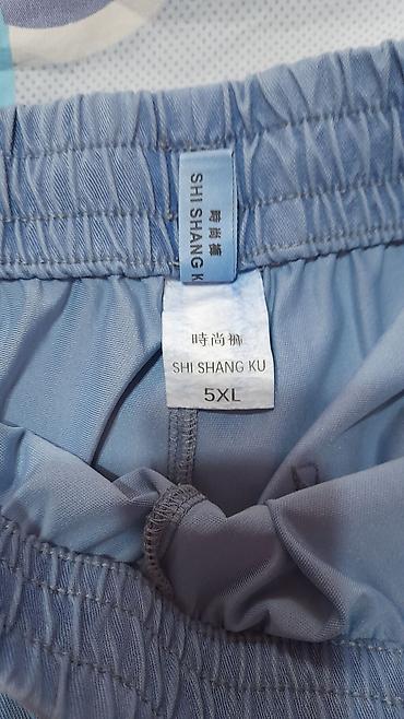 не ликвид: Брюки Широкие, Лето, Китай, Стрейч, Новый, 5XL — 3